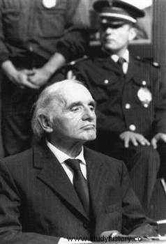 리옹의 사형집행인 클라우스 바비(Klaus Barbie) 