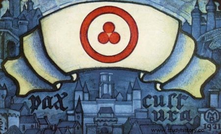 니콜라스 뢰리히(Nicholas Roerich)의 <The Pact> 