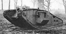 WWI 탱크와 탱크 