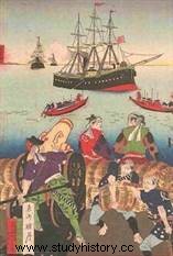 페리 제독과 일본의 개항(1853) 