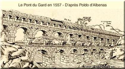 로마 최대 수로의 역사, 퐁 뒤 가르(Pont du Gard) 