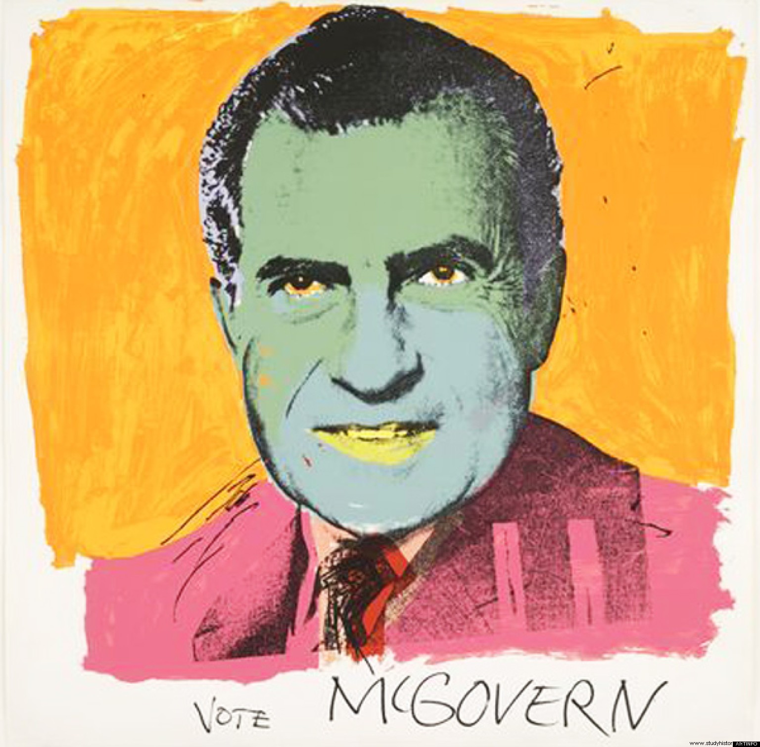 명암대비:Richard Nixon, 작성자:Antoine Coppolani 