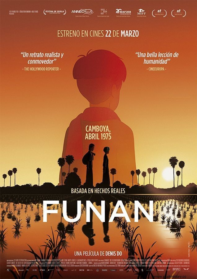 애니메이션 속 크메르 루즈의 공포, 푸난(Funan) 