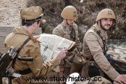ビル・アケイムのトリエステ師団、北アフリカのイタリア軍兵士 
