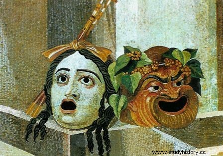 古代ローマの演劇の一日 