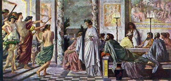 コモス、古代ギリシャでパーティーが手に負えなくなったとき 