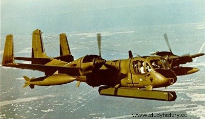 그루먼 OV-1A 모호크. 