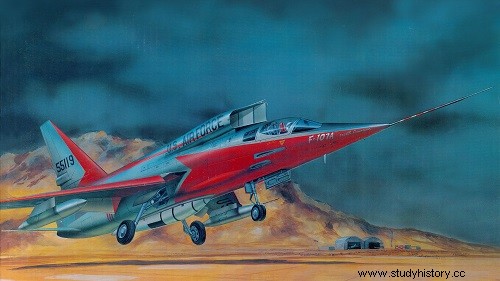 북미 YF-107 울트라 세이버 