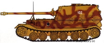 Panzerjager Tiger (P) Elefant (또는 Ferdinant) 