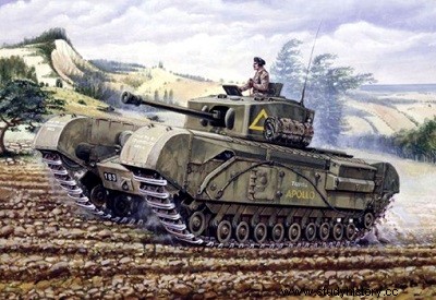 보병 탱크 Mark IV  CHURCHILL  