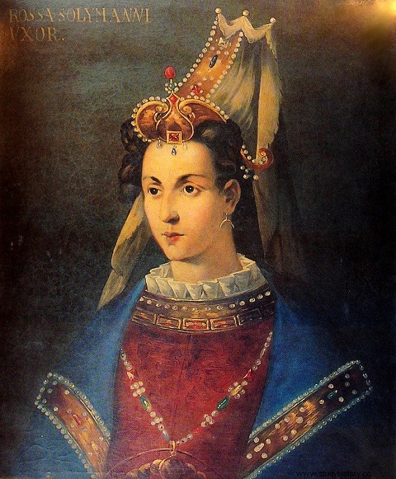 영향력 있는 여성 술타나 휴렘(Sultana Hürrem) 