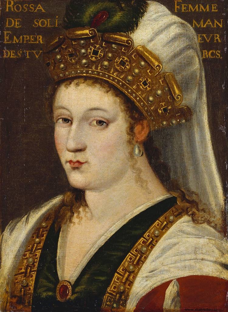 영향력 있는 여성 술타나 휴렘(Sultana Hürrem) 