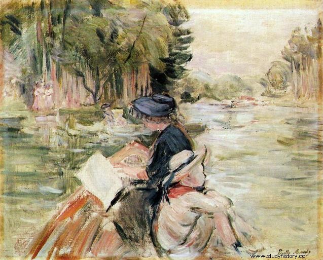 인상주의 화가 베르트 모리조(Berthe Morisot) 