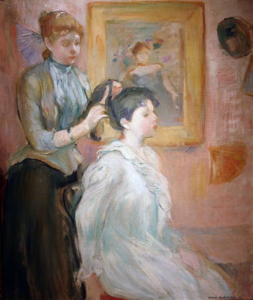 인상주의 화가 베르트 모리조(Berthe Morisot) 