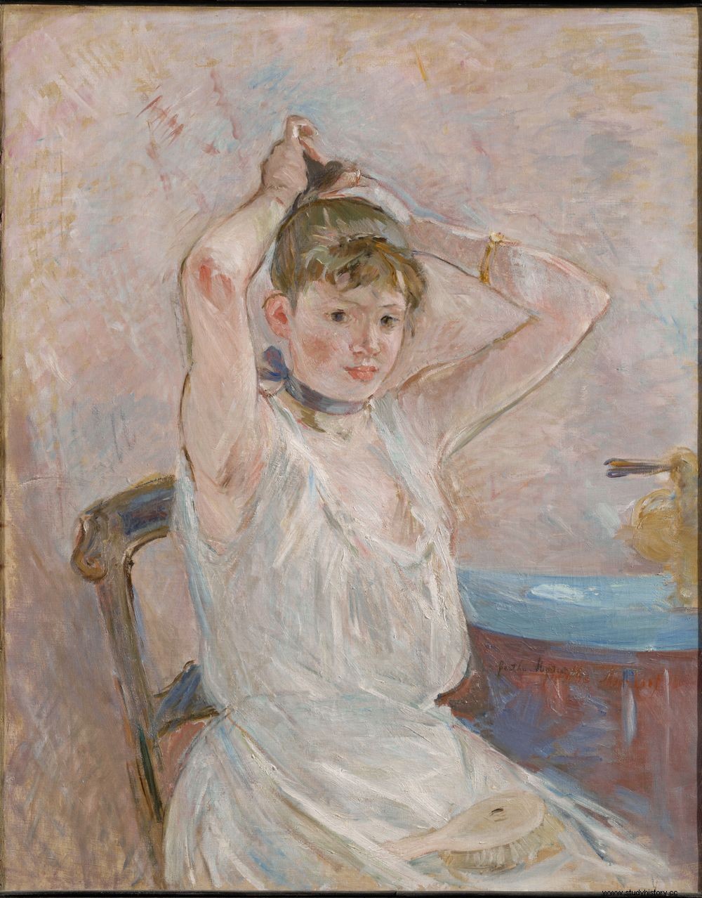 인상주의 화가 베르트 모리조(Berthe Morisot) 
