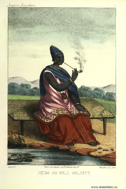 식민지 저항 운동의 영웅 은다테 얄라 음보드(Ndaté Yalla Mbodj) 