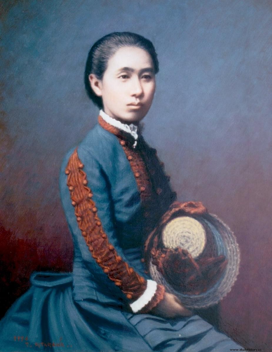 일본 최초의 여의사 오기노 긴코(Ogino Ginko) 