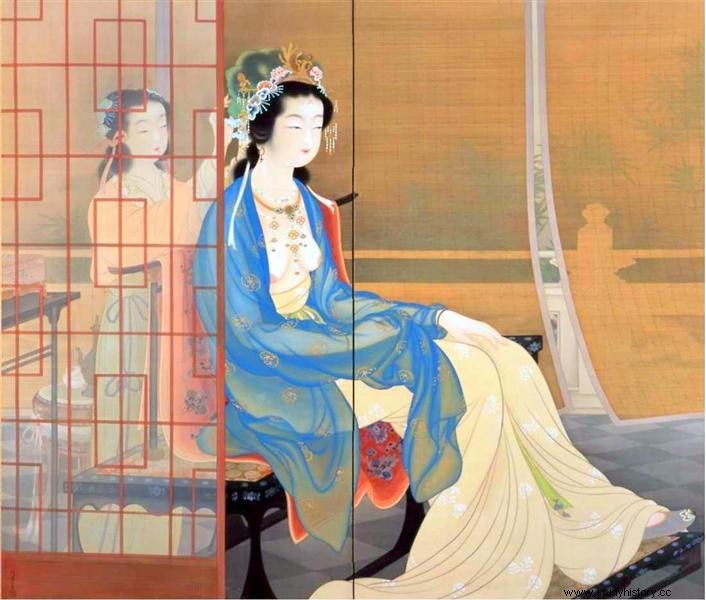 上村松園、女性画家 