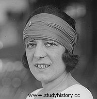 테니스 스타 수잔 랭글렌(Suzanne Lenglen) 