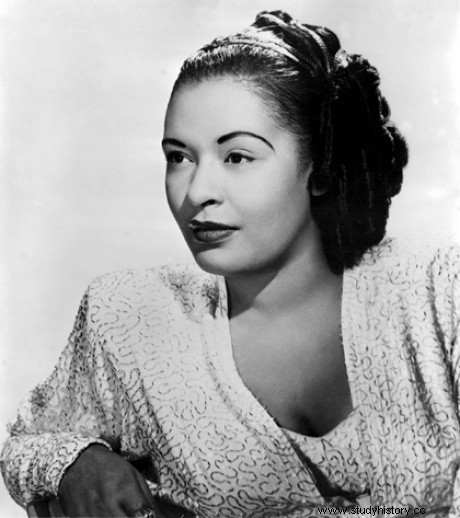 위대한 재즈 가수 빌리 홀리데이(Billie Holiday) 
