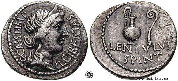 카이사르 암살의 주범! Gaius Cassius Longinus의 배신 생활에 대해 