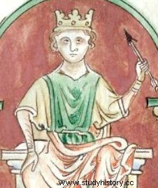Resumen de la historia de la  dinastía normanda  británica 