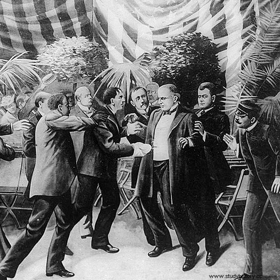 미국-스페인 전쟁을 일으킨 윌리엄 매킨리(William McKinley) 미국 제25대 대통령 