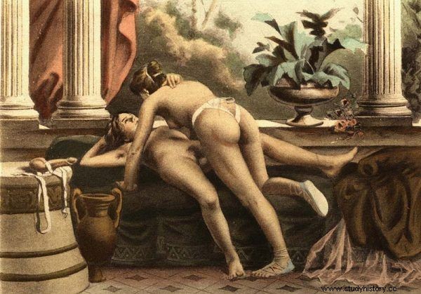 르네상스 코트에서 레즈비언 게임 [18+] 
