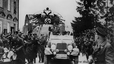 제2차 세계 대전(VI)을 향한 단계:독일의 오스트리아 접근(안슐루스), 1938 