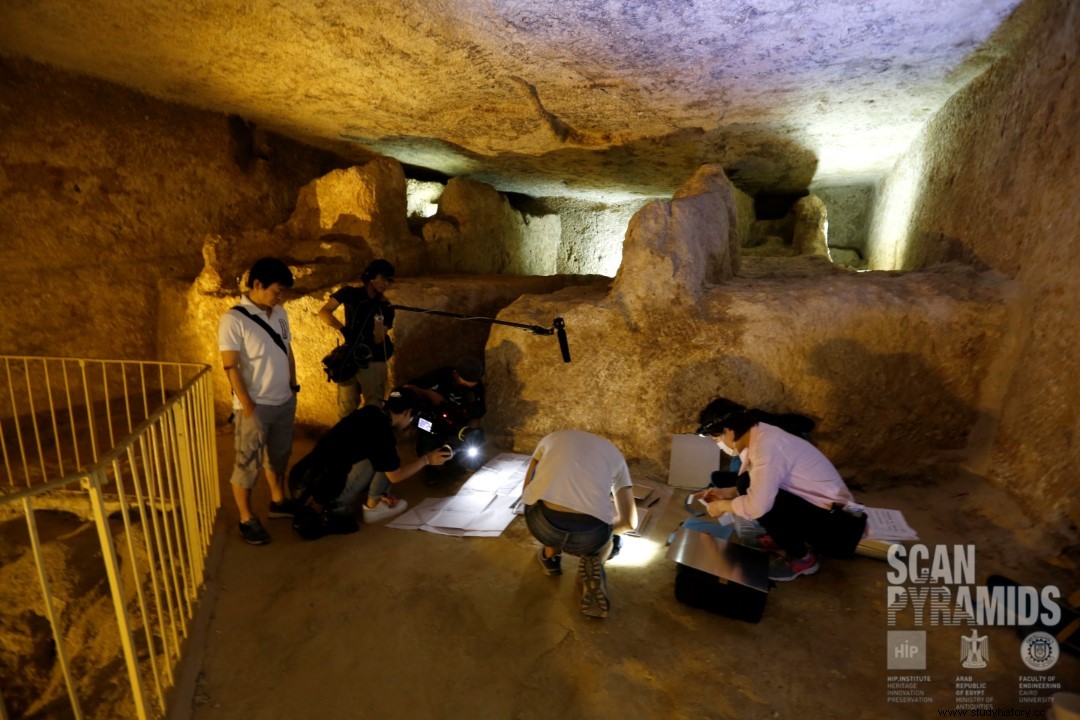 ScanPyramids:뮤온으로 면밀히 조사된 케옵스 