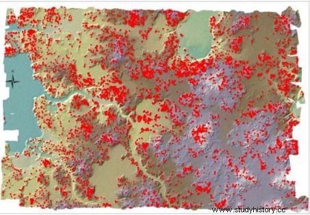 グアテマラで未知のマヤ遺跡の星座を発見 