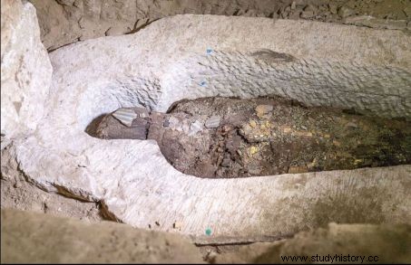 非常に珍しいです！エジプトで発見された防腐処理作業場 