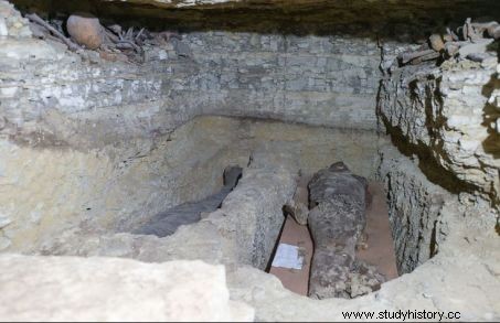 非常に珍しいです！エジプトで発見された防腐処理作業場 