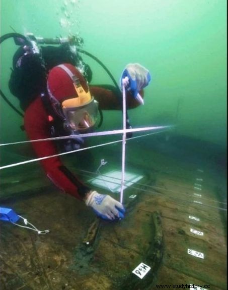アブキールの海底で発見された古代プトレマイオス神殿の遺跡 