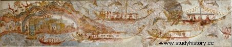 アクロティリの猿のフレスコ画:青銅器時代のミノア人が南アジアに旅行していたらどうなるでしょうか? 