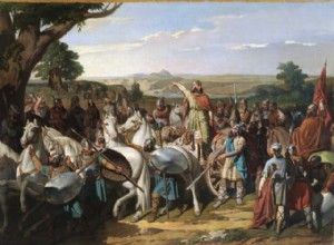 BATTLE OF GUADALETE, between July 19 and 26, 711 