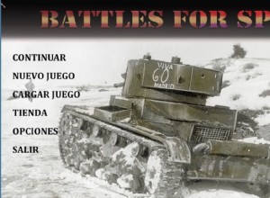 Battles For Spain:a Civil War video game with a Spanish accent 
