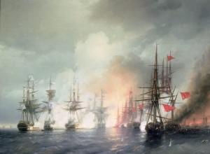 The Battle of Sinope. The end of the age of sailing 