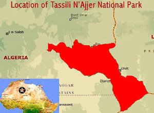 The prehistoric paintings and engravings of Tassili, made when the Sahara was not yet a desert 