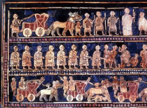 The Royal Game of Ur, one of the oldest board games in history 