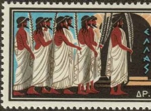 Hellanodicas, the organizers and judges of the Olympic Games of Antiquity 