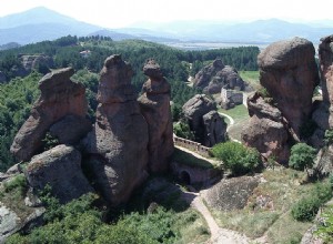 The impressive fortress of Roman origin on the rocks of Belogradchik 