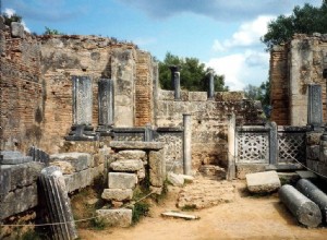 The disappearance of the Statue of Zeus at Olympia, one of the Seven Wonders of the Ancient World 