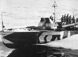 When the Italians attacked the Royal Navy at Alexandria using manned torpedoes, during World War II 