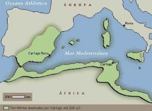 Карта Карфагенской империи - История карты Карфагенской империи 