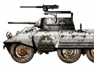 M8 Greyhound armored car 
