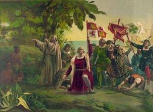 Slavery and bloody conquest in the name of God, which is what Columbus brought to America 