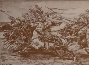 ヤン・カロル・チョドキェヴィチ著『戦争の芸術』。この戦術のおかげで、女王は戦場で無敵となった 