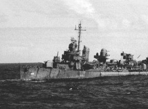 USS オバノン - 日本の潜水艦を沈めるために... ジャガイモを使用した駆逐艦! 