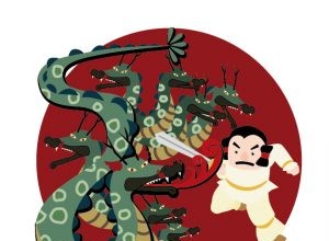 [신비한 전설] 안토쿠 천황이 쿠사나기의 검 야마타노오로치를 찾으러 왔다고? 